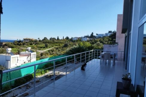 Nice 1 Bedroom Semi Detached House With Beautiful Sea Mountains Panoramic Views Location Karsiyaka Girne North Cyprus KKTC TRNC